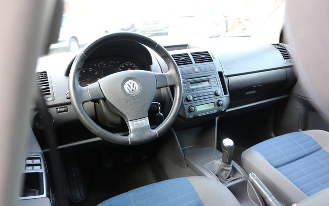 Volkswagen Polo cena 14799 przebieg: 196000, rok produkcji 2007 z Gniew małe 106